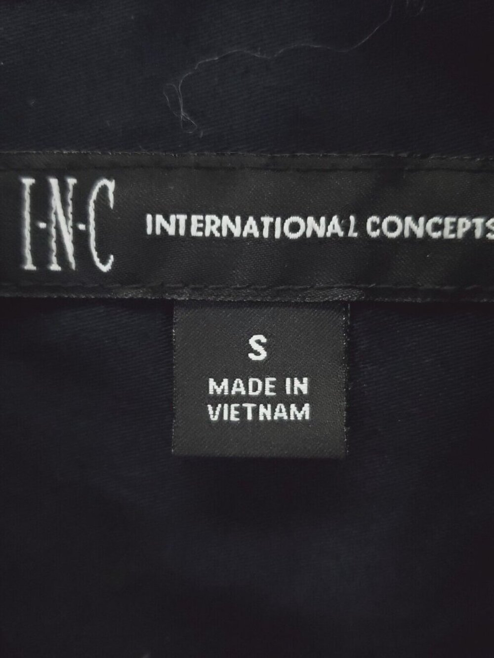 INC International Concepts Shirt Mens S Blue Raised Velvet Velour Paisley Design - Picture 7 of 12